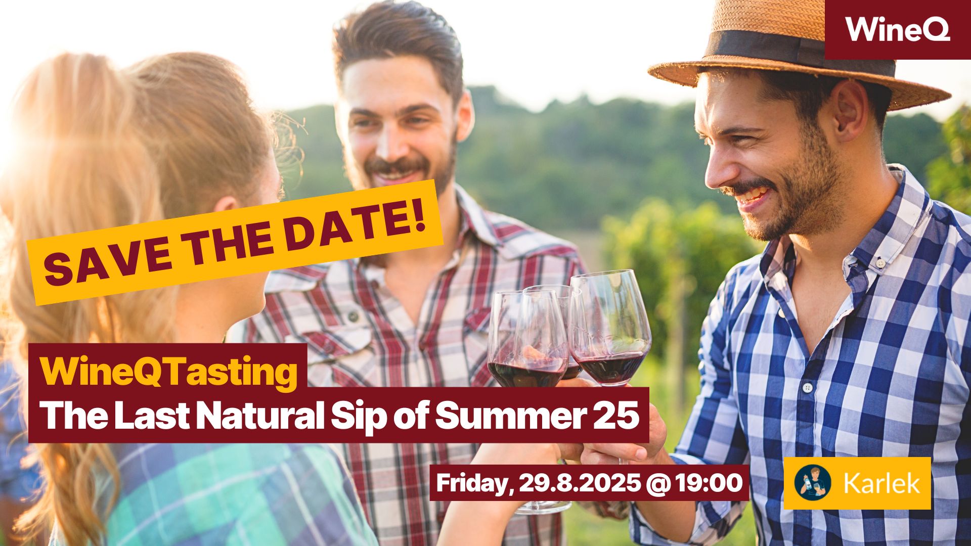 WineQTasting: The Last Natural Sip of Summer ‘25